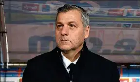  ??  ?? Bruno Genesio est considéré comme un enfant du club par les supporters.