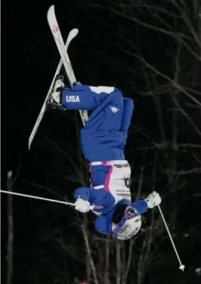  ?? SEAN KILPATRICK/CANADIAN PRESS ?? American Jaelin Kauf, an Olympic silver medalist, is coming off a second-place finish in the previous World Cup event.