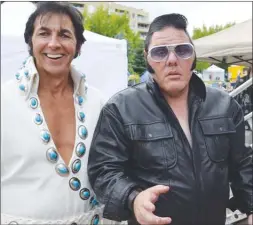  ?? Herald file photo ?? Feeling all shook up? The Penticton Elvis Festival starts Friday.