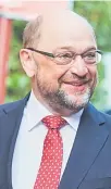  ??  ?? Martin Schulz