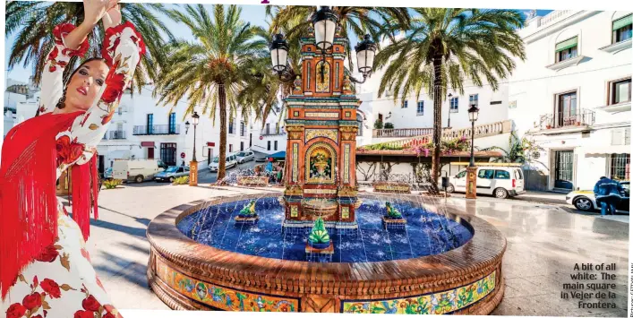  ??  ?? A bit of all white: The main square in Vejer de la Frontera
Pictures:GETTY/ALAMY