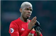  ?? Reuters ?? Manchester United midfielder Paul Pogba. —