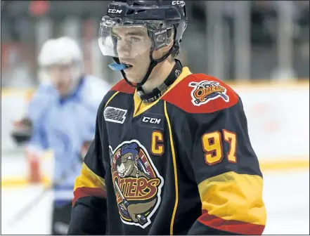  ?? JAMES MASTERS/ POSTMEDIA NETWORK ?? Erie Otters’ Connor McDavid will learn his fate Saturday night when the lottery balls drop in Toronto.