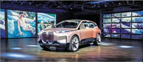  ?? FOTOS: BMW ?? Vision iNext: BMWs Showstoppe­r steht noch bis Sonntag an der LA Auto Show.