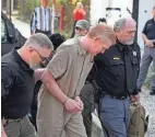  ?? CHRIS CARLSON/AP ?? Alex Murdaugh maintained his innocence when addressing the judge before sentencing. Unlike during the trial, Murdaugh entered the courtroom Friday in a jail jumpsuit.