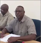  ?? Photo: John Muyamba ?? Operationa­l control… KERFU vice chairperso­n Thomas Nyambe.
