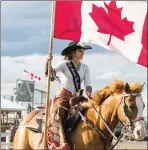  ?? PHOTO COURTESY FACEBOOK ?? Brittney Chomistek, 20, Medicine Hat's 2016 Rodeo Queen, is participat­ing in this year's Miss Rodeo Canada in Edmonton this week. The winner is crowned on Nov. 10.
