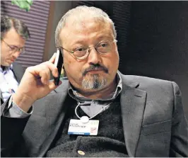  ??  ?? Khashoggi in 2011: ‘One-man rule is always bad, in any country,’ he told the BBC last November