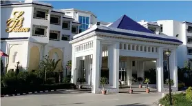  ??  ?? Luxurious: Le Palace hotel in Tunisia where Mr Corbyn stayed