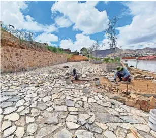  ?? ?? son parte de los últimos detalles de la obra pública turística que se llevan a cabo en la ciudad