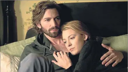  ?? LIONSGATE ?? Michiel Huisman y Blake Lively en el filme de Lee Toland Krieger