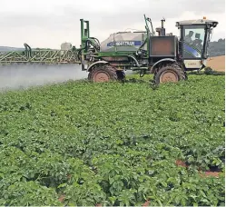  ??  ?? Sudden or unexpected changes connected to Brexit could leave growers without proven replacemen­ts for lost crop protection products, said
Will Shakeshaft of Spearhead Potatoes.