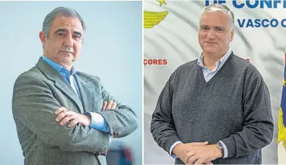  ?? ?? José Manuel Bolieiro (PSD-Açores) e Vasco Cordeiro (PS-Açores).