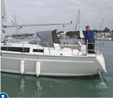  ??  ?? Once the stern is far enough out to go astern without hitting the boat behind, the skipper checks the traffic, waits for a gap then orders the bow spring to be slipped