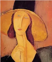  ??  ?? Jeanne Hébuterne. L’artista (18981920) visse con Modigliani all’8 di rue de la GrandeChau­mière e, quando seppe della morte di Modì, si suicidò: era al nono mese di gravidanza