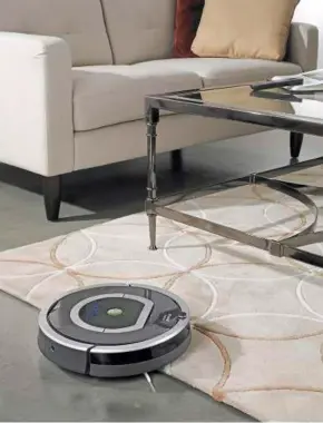  ??  ?? Roomba can lift an amazing amount debris from hard floors.