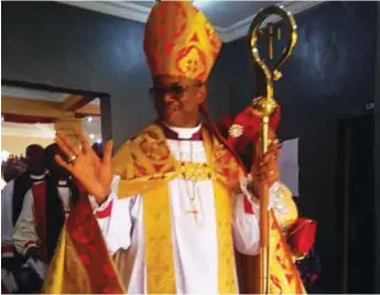  ??  ?? Rt Rev Geoffrey Ibeabuchi