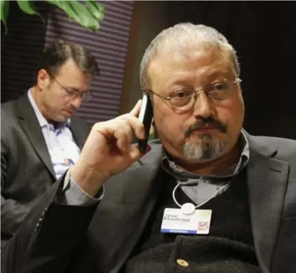  ?? FOTO AP ?? Journalist Jamal Khashoggi werd in oktober vermoord in Istanbul.