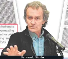  ??  ?? Fernando Simón