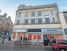  ??  ?? Dorothy Perkins and Burtons in Kirkcaldy High Street.