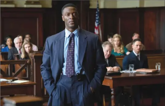  ??  ?? Aldis Hodge as seen in “City on a Hill”