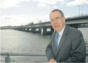  ??  ?? John Crerar was Tay Road Bridge master at the time tolls were abolished.