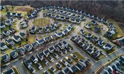  ?? Jim Lo Scalzo/EPA ?? Homes in Woodbridge, Virginia. Members of the associatio­n participat­e in the residentia­l and commercial real-estate industries. Photograph: