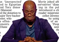  ?? ?? FURORE: Clive Myrie hosting HIGNFY