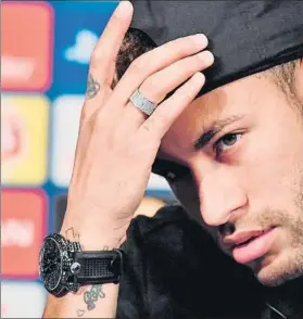  ?? FOTO: EFE ?? Neymar Jr mostró su motivación para ganar la Champions League con el PSG