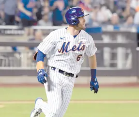  ?? ?? l Jeff McNeil (archivo), de los Mets de Nueva York, espera adaptarse a los nuevos cambios de las Grandes Ligas.