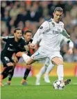  ?? FOTO: AP ?? Reals Cristiano Ronaldo trifft vom Elfmeterpu­nkt zum 1:1.