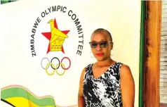  ?? ?? NOT . . . Zimbabwe Olympic Committee chief executive
ALL HEROES WEAR CAPES officer Marlene Gadzirayi is a leading example of what a little perseveran­ce and strength can lead to
