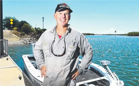  ?? PRIORITIES: fishing columnist and Fish City Charters owner Eddie Riddle wants more done about boat ramps. Picture: ZAC SIMMONDS ?? Townsville Bulletin