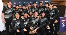  ??  ?? Series One: New Zealand beat the West Indies 2-0 in Twenty20s (one no result).