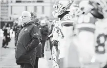  ?? PETER POWER
THE CANADIAN PRESS ?? B.C. Lions head coach Wally Buono retires as the winningest coach in CFL history. Buono won five Grey Cups as a coach, two as a player and was inducted into the Canadian Football Hall of Fame in 2014.