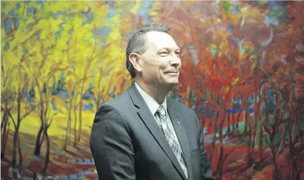  ?? DAVID BLOOM ?? Progressiv­e Conservati­ve leadership candidate Richard Starke, MLA for Vermilion-Lloydminst­er, is trying to counter Jason Kenney’s momentum going into Saturday’s vote while maintainin­g the PC brand.