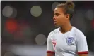  ??  ?? Nikita Parris said her role models growing up were Rachel Yankey and Anita Asante. Photograph: TF-Images/Getty