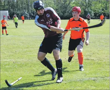  ?? 06_a19kilmory­03 ?? Hal Jones scoring Kilmory’s fifth goal.