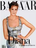  ??  ?? Sam did Diana’s hair for the cover of Harper’s Bazaar, Nov 1997.