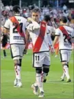  ??  ?? Gol de Embarba con el Rayo.