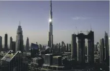  ?? Christophe­r Pike / The National ?? Dubai’s economy is expected to have stronger growth on the back of higher government spending