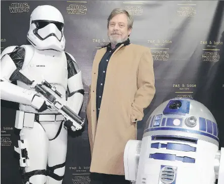  ?? GETTY IMAGES ?? Mark Hamill has learned to relinquish aspects of Luke Skywalker’s identity as younger actors redefine Star Wars for a new audience.