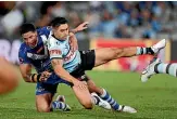  ?? GETTY IMAGES ?? Shaun Johnson of the Sharks looks to be on the wanted list by the Brisbane Broncos for next season.