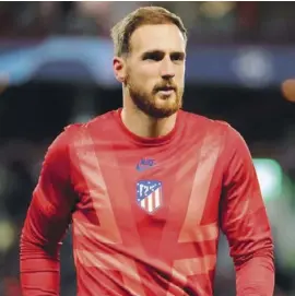  ??  ?? Jan Oblak, the best goalkeeper in Spain