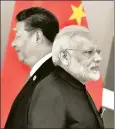  ?? REUTERS ?? ■
Never has any Indian government after 1962 got greater anti-China bipartisan support than now