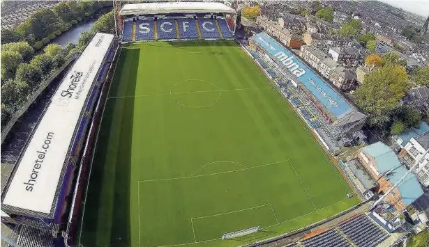  ?? Mike Petch ?? Stockport council has bought Edgeley Park in a £2m deal, helping secure the future of Stockport County