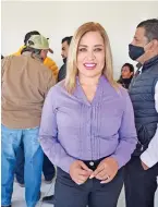  ??  ?? FUE LA primera mujer bombera de Delicias