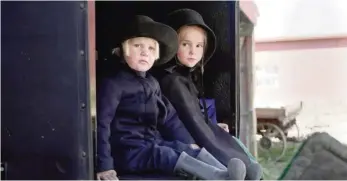  ?? FOTO: ZDF/SABLE ROUGE ?? Die Kinder der Amish werden streng nach derwörtlic­hen Bibel-Auslegung erzogen – ohne Kontakt mit Gleichaltr­igen aus der modernenWe­lt.