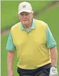  ??  ?? Jack Nicklaus.