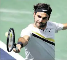  ?? EPA ?? Federer ohne das Nike-Logo: Daran müsste man sich gewöhnen.